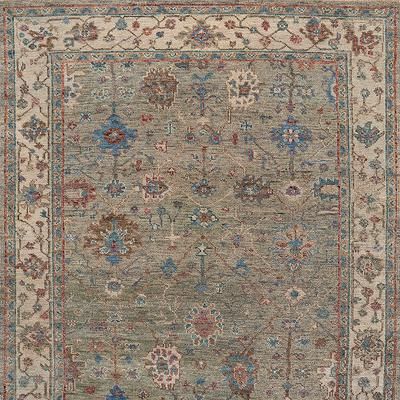 Clarice Hand-Knotted Wool Area Rug - 9' x 12' - Frontgate