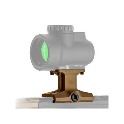 Reptilia DOT Mount 1.93in Height for Trijicon MRO Type III Hardcoat Anodized FDE Anodized NSN 1005-01-674-6542 100-052
