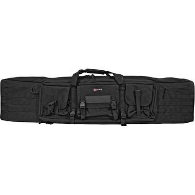 GPS Double Rifle Case Black 600D Polyester 55 L X 12.75 H X 9 W DRC55