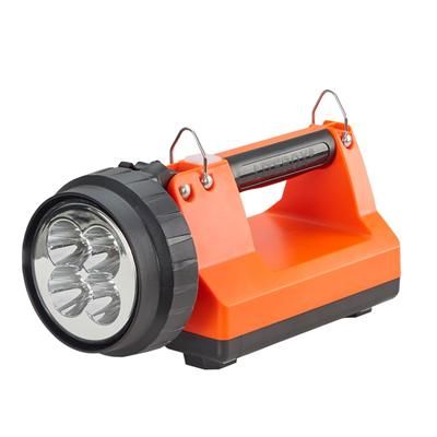Streamlight E-Spot FireBox 1500 Lumen Rechargeable Lantern with Blue Taillight LEDs 120V AC/12V DC Standard System with Shoulder Strap & Mounting Rack