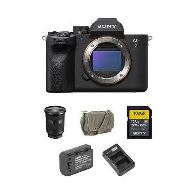 Sony a7 IV Mirrorless Camera with 24-70mm f/2.8 Lens and Accessories Kit ILCE-7M4/B