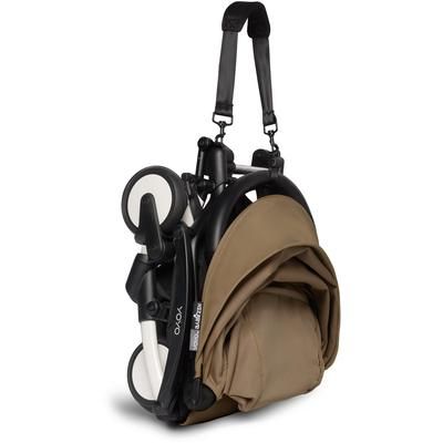 Babyzen YOYO2 Ultra Compact Complete 0+/6+ Stroller - White / Toffee