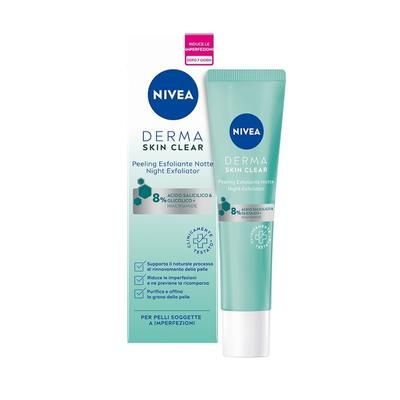 NIVEA - Derma Skin Clear Peeling Esfoliante Notte Esfolianti viso 40 ml unisex