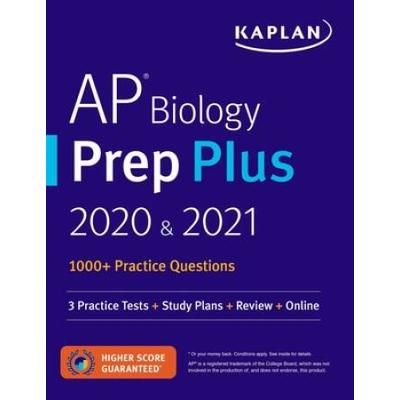 Ap Biology Prep Plus 2020 & 2021: 3 Practice Tests + Study Plans + Review + Online