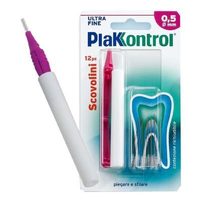 Plakkontrol 0,5mm 10 pz Spazzolino da denti