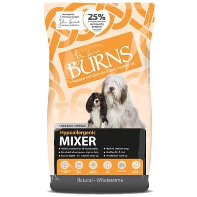 2kg Hypo-Allergenic Mixer Adult & Senior Burns Dry Dog Food