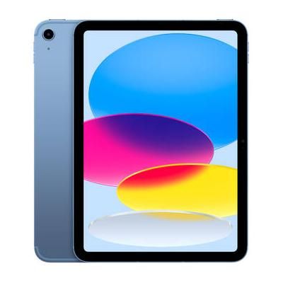Apple 10.9" iPad (10th Gen, 64GB, Wi-Fi + 5G NR, Blue) MQ6K3LL/A