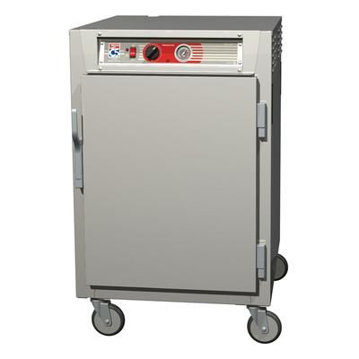 Metro C565-SFS-LPFS 1/2 Height Insulated Mobile Heated Cabinet w/ 17 Pan Capacity, 120v, Pass Thru, Solid Doors, Stainless Steel
