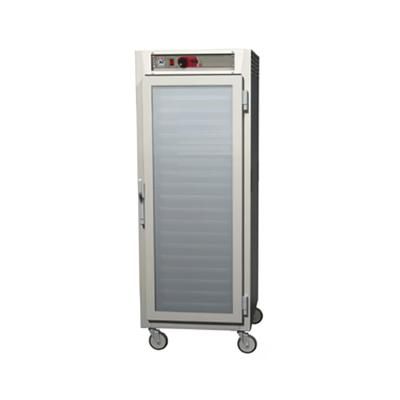 Metro C589-SFC-U Full Height Insulated Mobile Heated Cabinet w/ 18 Pan Capacity, 120v, Full Door, Full-Height, Stainless Steel