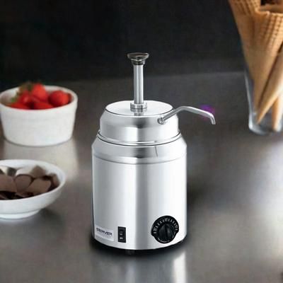 Server 82060 3 qt All Purpose Topping Warmer - 1/8 Increments, 120v, No. 10 Cans, Silver