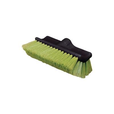Carlisle 36129775 10" Flo-Thru Vehicle Wash Brush - Nylex/Plastic, Green