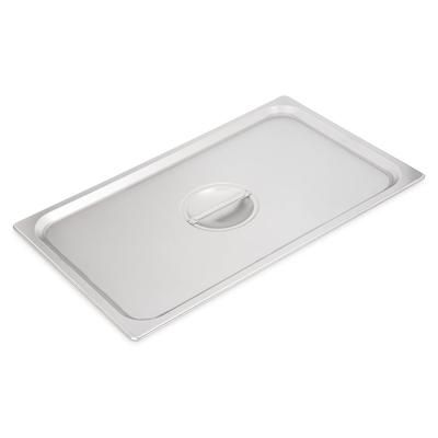 Carlisle 607000C Full-Sized Steam Pan Cover, Stainless, Silver