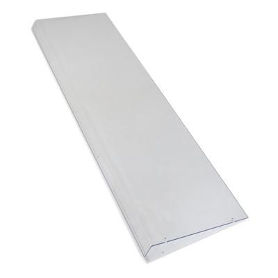 Carlisle 937507 73 3/8" Sneeze Guard Shield - Acrylic, Clear