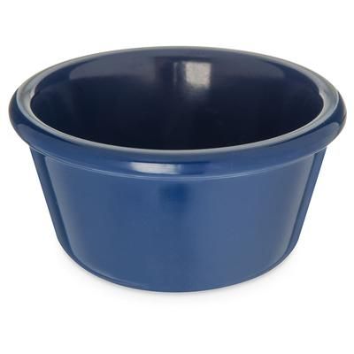 Carlisle S28060 3 oz Melamine Ramekin, Cobalt Blue