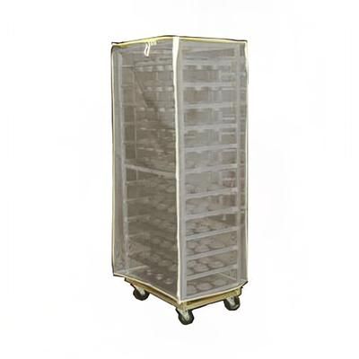 Curtron SUPRO-BM-W Universal-Load Rack Cover - 23"W x 28"D x 62"H, White Mesh