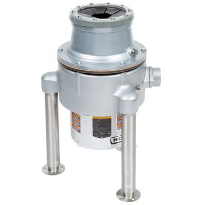 Hobart FD4/500-1 Disposer, Basic Unit Only, 5 HP, 208-230/460v/3ph, Short Upper Housing, 1/2 HP