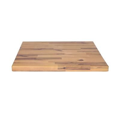Elite Global Solutions M182415-BUB Melamine Butcher Block Riser - 24" x 18", Brown