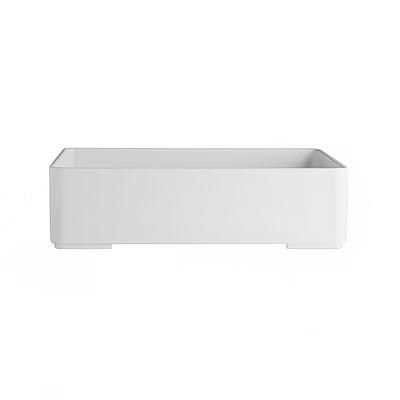 Steelite 7185TM608 Melamine Bento Insert - 10 1/8" x 6 5/8" x 2 3/4"