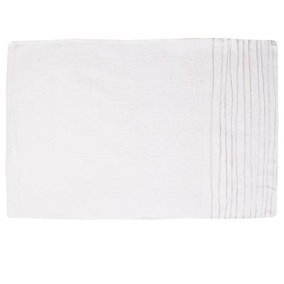 Chef Revival BMR White Ribbed Terry Cloth Bar Towel, 16" x 19", Dozen