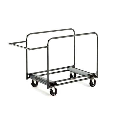Midwest Folding Products HRTC Table Truck w/ (8) 48" to 72" Round Table Capacity, Steel, Black