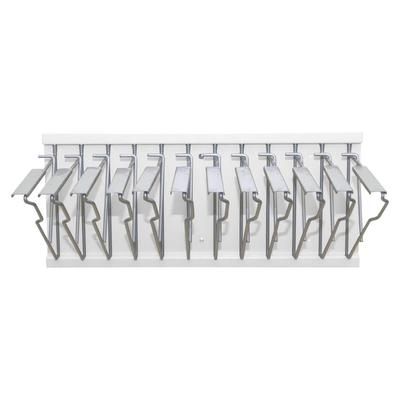 Alpine Industries ADI617-WHI Wall Mount Blueprint Pivot Rack, White