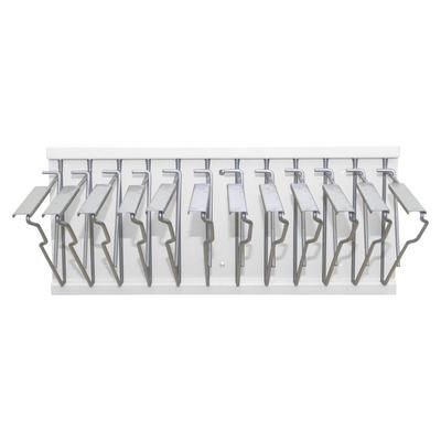 Alpine Industries ADI617-WHI Wall Mount Blueprint Pivot Rack, White