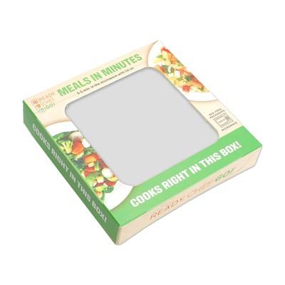 LK Packaging RCG-MWSMLD Lid w/ Clear Window for RCG-MWSM - 5"L x 5"W, Case of 500