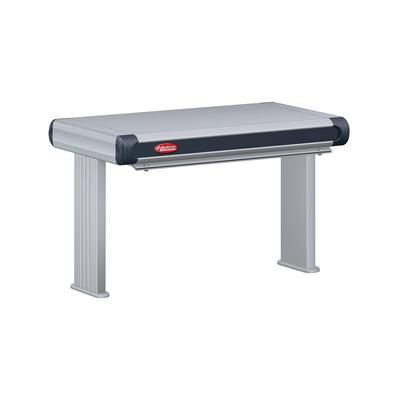 Hatco GR2AL-24D6 120 27 1/2" Standard Watt Strip Warmer - Double Rod, Remote Control Required, 120v, Silver