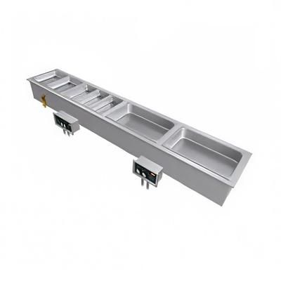 Hatco HWBI-S2MA 2403 Drop-In Hot Food Well w/ 2 Full Size Pan Capacity, 240v/3ph, Stainless Steel