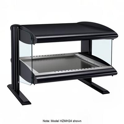 Hatco HZMH-54 57 9/10" Self Service Countertop Heated Display Shelf - 1 Shelf, 120v, Black