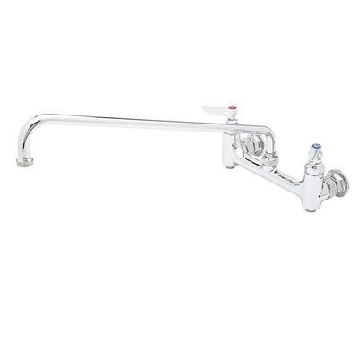 T&S B-0230-BST Splash Mount Mixing Faucet w/ 18" Swing Nozzle