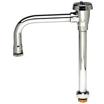 T&S B-0407-03 Swivel Vacuum Breaker Gooseneck, 9 1/4"High, 8 3/4"Long, Chrome