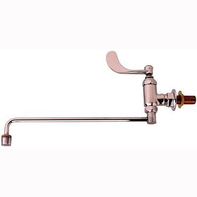 T&S B-0579 Splash Mount Chinese Range Faucet w/ 13 1/8" Swing Nozzle