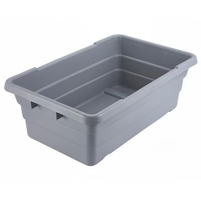 Winco PL-8 Bus Box - 24" x 15" x 8", Gray