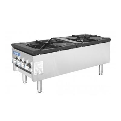 Turbo Air TASP-18S-D 2 Burner Stock Pot Range, Convertible, Gas Type: Convertible