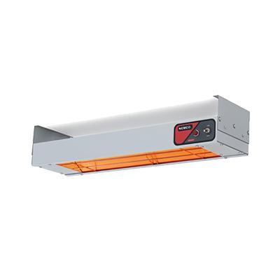 Nemco 6150-24-DL-208 24" Infrared Strip Warmer - Double Rod, 1 Built In Toggle Control, 208v/1ph