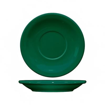 ITI CA-2-G 6" Round Cancun Saucer - Ceramic, Green