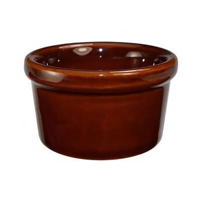 ITI RAM-25-C 2 1/2 oz Ramekin - Ceramic, Caramel, Brown