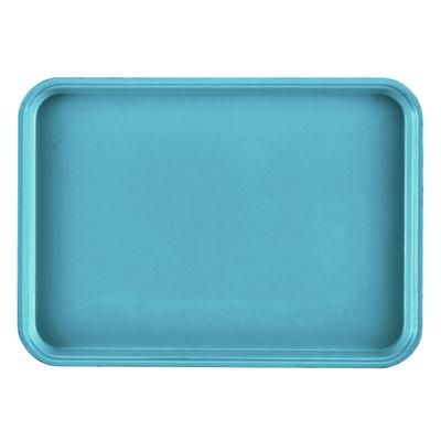 Cambro 1318MT140 Rectangular Market Display Tray - 12 5/8" x 17 3/4" x 11/16", Green