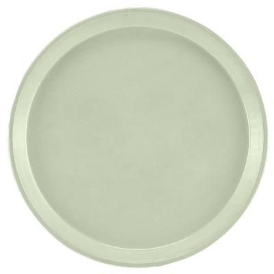 Cambro 1400429 14" Round Serving Camtray - Fiberglass, Key Lime, Green