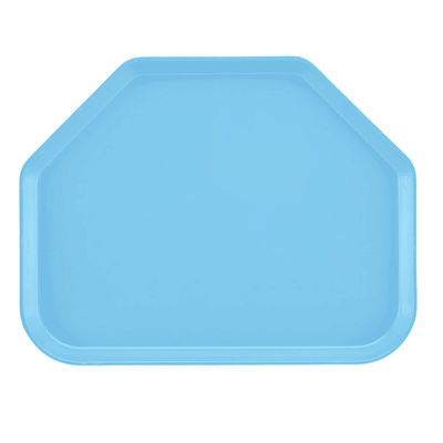 Cambro 1520TR518 Fiberglass Camtray Cafeteria Tray - 19 1/2"L x 14 1/2"W, Robin Egg Blue