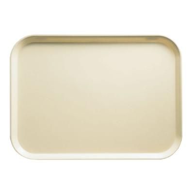 Cambro 57537 Fiberglass Camtray Cafeteria Tray - 6 9/10"L x 4 9/10"W, Cameo Yellow