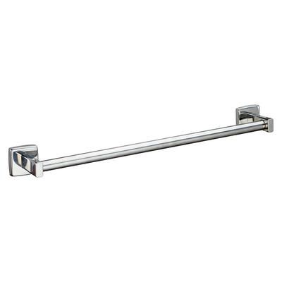 Bobrick B-674X24 24" Surface Mounted Towel Bar, Round, Bright Polished Stainless Steel