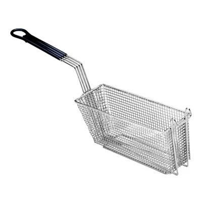 Pitco P6072147 Fryer Basket w/ Uncoated Handle & Front Hook, 13 1/4" x 4 1/2" x 5 3/4"