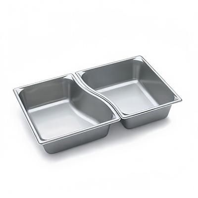 Vollrath 3100240 Half Size Short Steam Pan - Wild, Stainless Steel, 6.4 Qt
