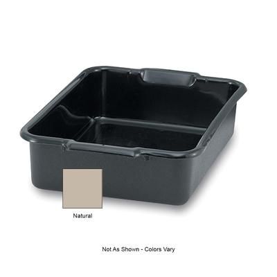 Vollrath 52615 Signature Bus Box - 20" x 15" x 5", Natural, Beige