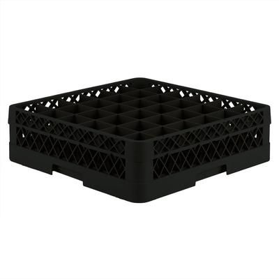 Vollrath TR7C 06 Rack-Master Glass Rack w/ 36 Compartments - 36 Extender, Black