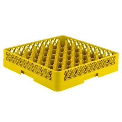 Vollrath TR-9-08 Rack-Master Glass Rack w/ 49 Compartments - Yellow