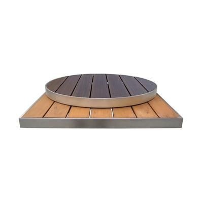 emu A1482 (06-401) 35" Round Sid Outdoor Table Top - Aluminum, Oak