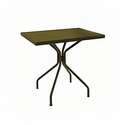 emu E847 (41) Rectangular Indoor/Outdoor Table - 24" x 32", Steel, Antique Bronze